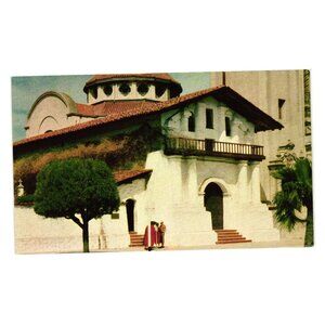 Vintage Mission Dolores San Francisco Postcard Historical Landmark Collectible